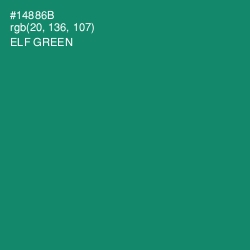 #14886B - Elf Green Color Image